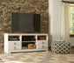 Willowton LG TV Stand w/Fireplace Option