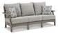Visola Outdoor Sofa, Loveseat and 2 Lounge Chairs with Coffee Table and End Table