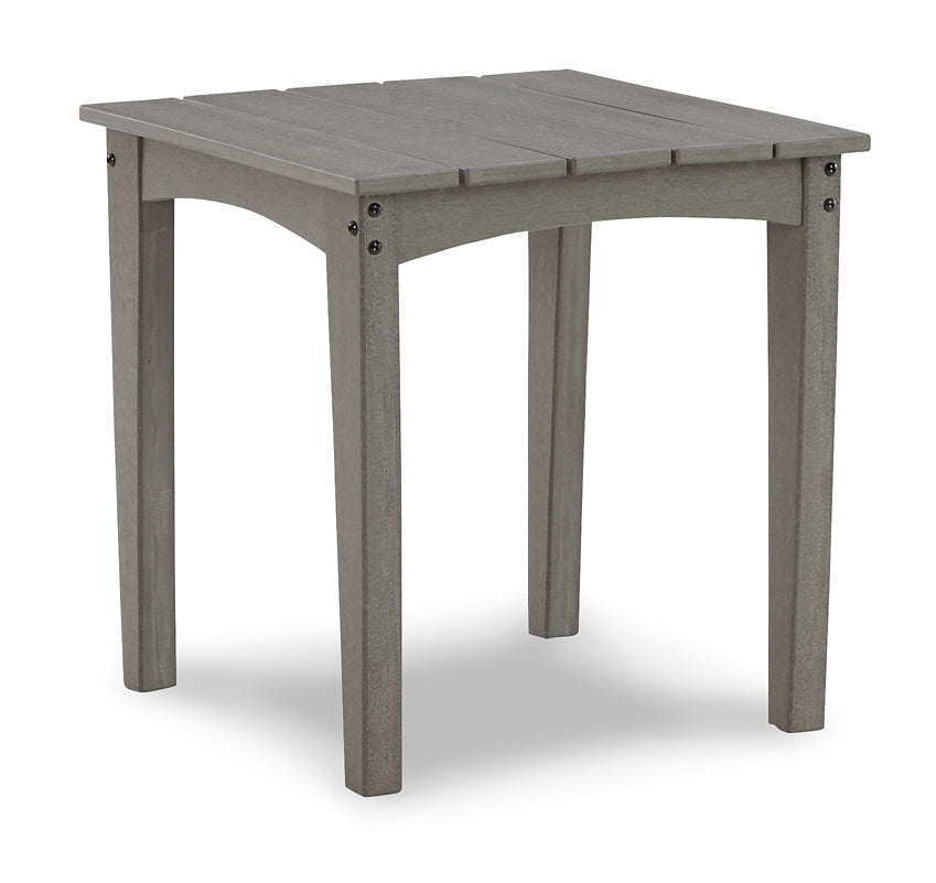 Visola Outdoor Sofa, Loveseat and 2 Lounge Chairs with Coffee Table and End Table