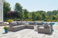 Bree Zee 8-Piece Outdoor Sectional with Lounge Chair