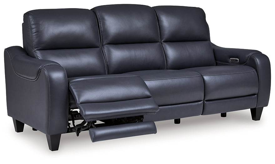 Mercomatic PWR REC Sofa with ADJ Headrest