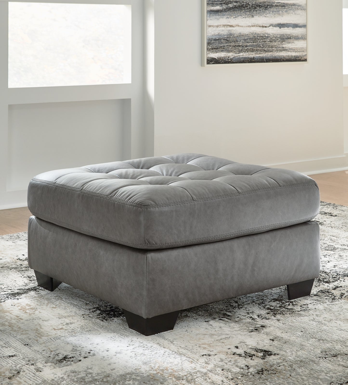 Clairette Court Oversized Accent Ottoman