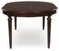 Lavinton Oval Dining Room EXT Table