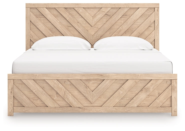 Sanginlane  Panel Bed