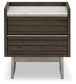 Arkenton Queen Panel Bed with Mirrored Dresser and 2 Nightstands