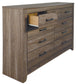 Zelen Seven Drawer Dresser