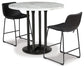 Centiar Counter Height Dining Table and 2 Barstools