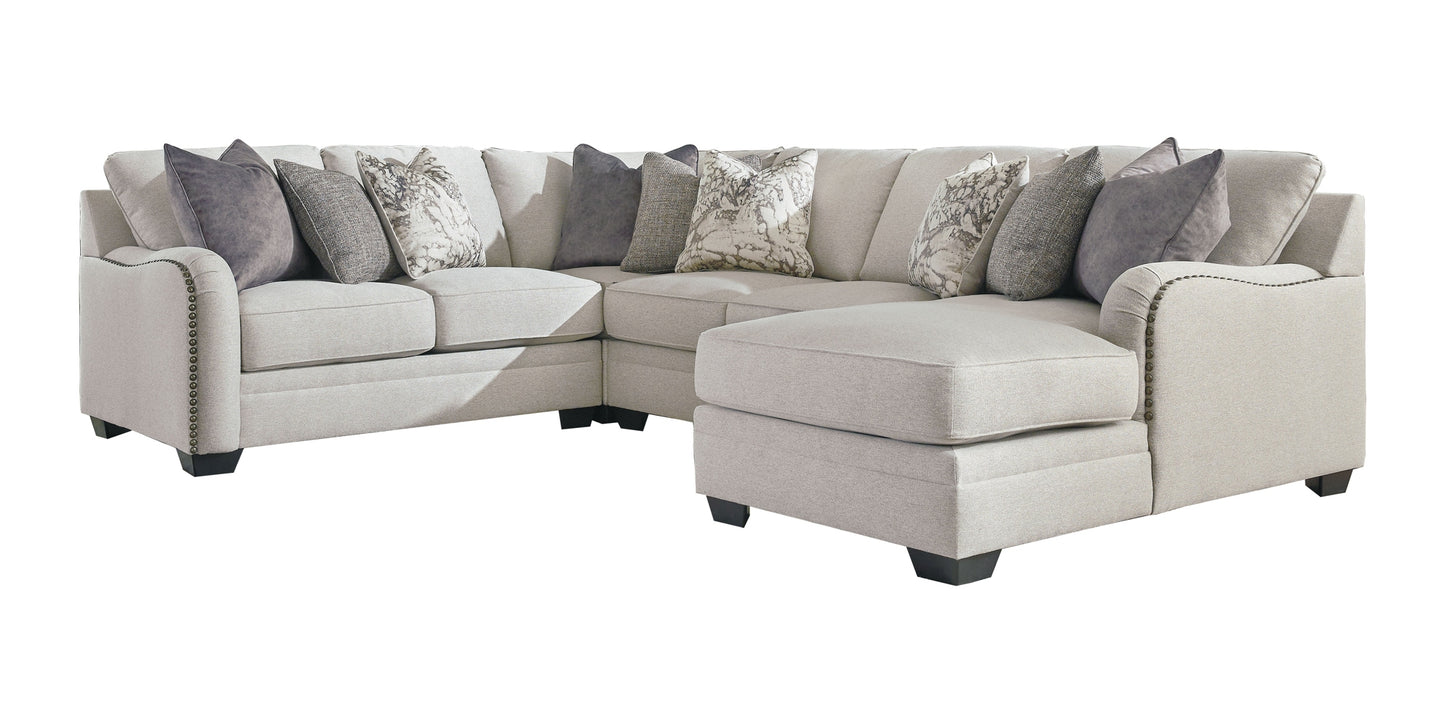 Dellara 4-Piece Sectional with Chaise