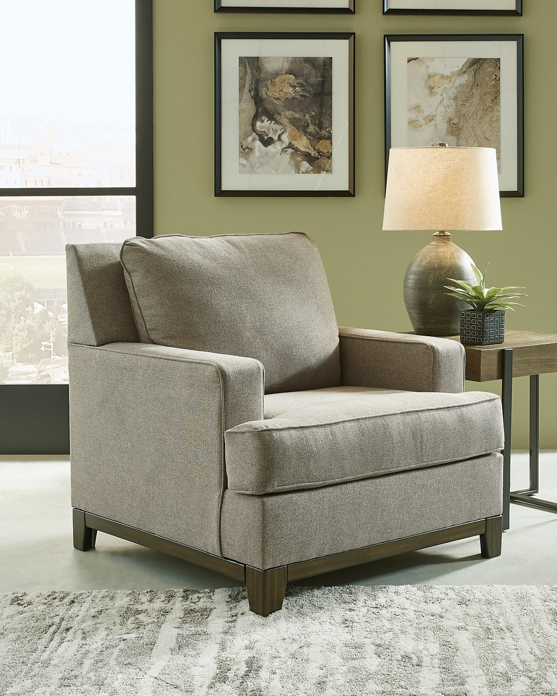 Kaywood Sofa, Loveseat, Chair and Ottoman