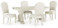 Arlendyne Dining Table and 4 Chairs