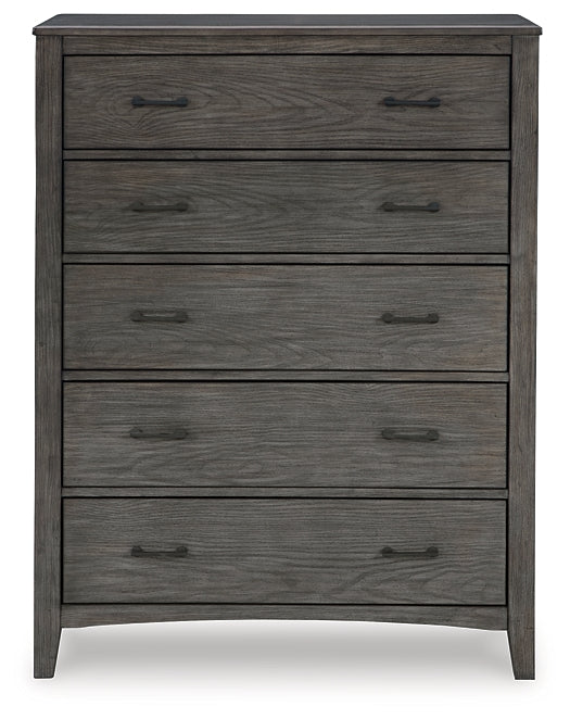 Montillan Five Drawer Chest