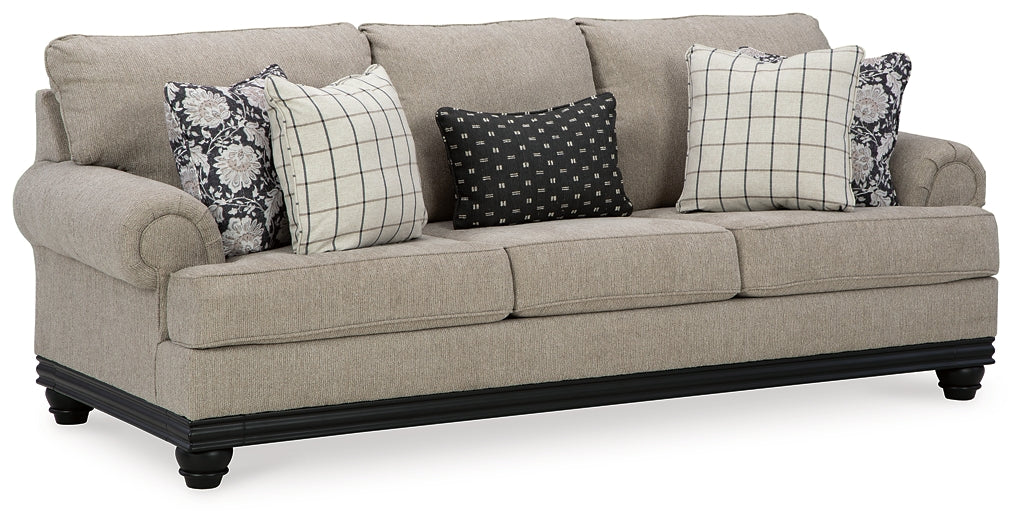 Elbiani Sofa, Loveseat, Chair and Ottoman