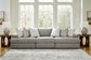 Avaliyah 3-Piece Sectional with Ottoman