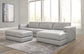 Amiata 2-Piece Sectional with Ottoman