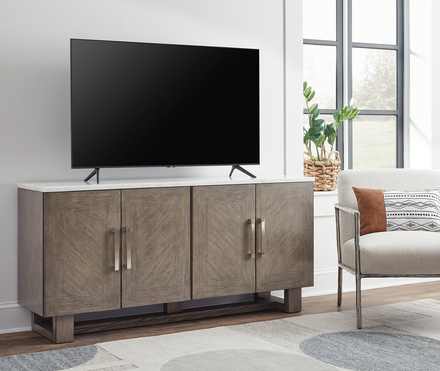 Loyaska Extra Large TV Stand